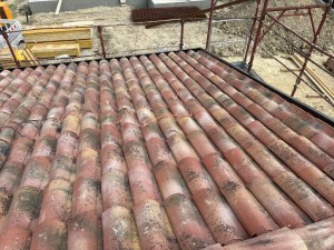 Rifacimento tetto in coppi realizzato da Magenta S.r.l.s.